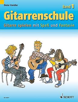 Dieter Kreidler Notenblätter Gitarrenschule Band 1