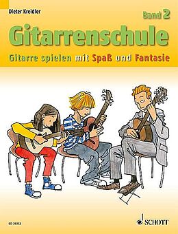 Dieter Kreidler Notenblätter Gitarrenschule Band 2