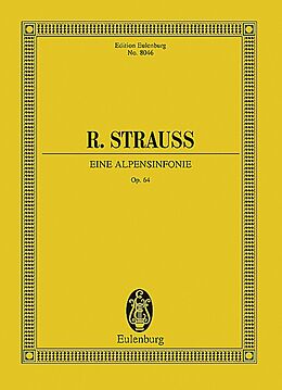 Richard Strauss Notenblätter Eine Alpensinfonie op.64