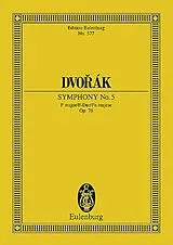 Antonin Leopold Dvorak Notenblätter Sinfonie F-Dur Nr.5 op.76