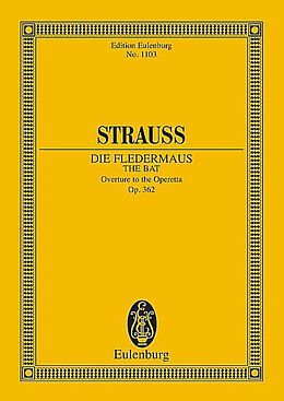 Johann (Sohn) Strauss Notenblätter Die Fledermaus Ouvertüre