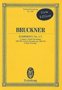 Anton Bruckner Notenblätter Sinfonie c-Moll Nr.1 in der Fassung von 1865/66