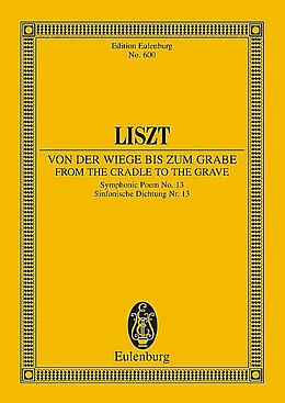 Franz Liszt Notenblätter Von der Wiege bis zum Grabe