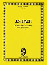 Johann Sebastian Bach Notenblätter Johannes-Passion BWV245