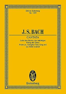 Johann Sebastian Bach Notenblätter Lobe den Herren den Mächtigen - Kantate Nr.137 BWV137
