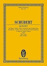 Franz Schubert Notenblätter Quintett A-Dur D667