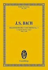 Johann Sebastian Bach Notenblätter Brandenburgisches Konzert Nr.3 G-Dur BWV1048