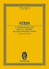 Giuseppe Verdi Notenblätter Die sizilianische Vesper - Ouvertüre