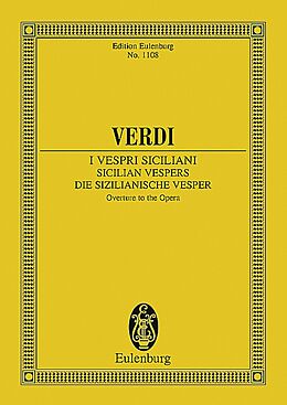 Giuseppe Verdi Notenblätter Die sizilianische Vesper - Ouvertüre
