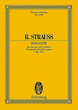 Richard Strauss Notenblätter Romanze Es-Dur AV61