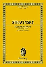 Igor Strawinsky Notenblätter Konzert in Es