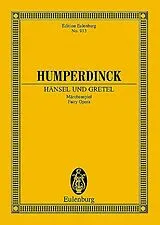 Engelbert Humperdinck Notenblätter Hänsel und Gretel