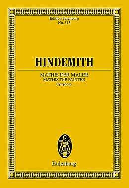 Paul Hindemith Notenblätter Sinfonie - Mathis der Maler