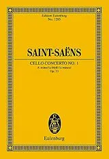 Camille Saint-Saens Notenblätter Konzert a-Moll Nr.1 op.33