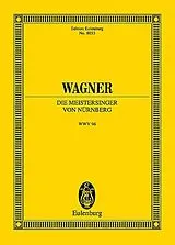 Richard Wagner Notenblätter Die Meistersinger von Nürnberg