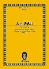 Johann Sebastian Bach Notenblätter Weinen Klagen Sorgen Zagen - Kantate Nr.12 BWV12
