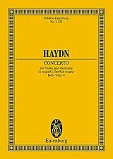 Franz Joseph Haydn Notenblätter Konzert G-Dur