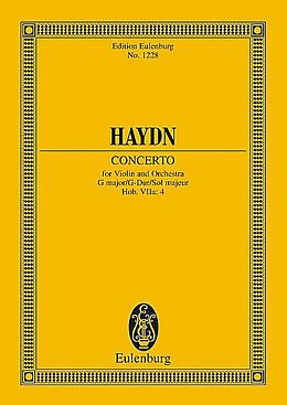 Franz Joseph Haydn Notenblätter Konzert G-Dur