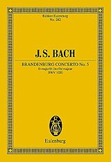 Johann Sebastian Bach Notenblätter Brandenburgisches Konzert D-Dur