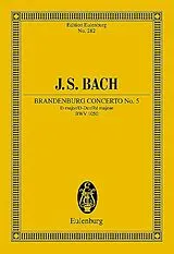 Johann Sebastian Bach Notenblätter Brandenburgisches Konzert D-Dur Nr.5 BWV1050