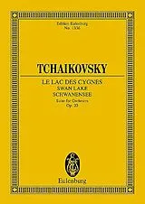 Peter Iljitsch Tschaikowsky Notenblätter Schwanensee op.20 - Suite