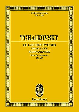 Peter Iljitsch Tschaikowsky Notenblätter Schwanensee op.20 - Suite