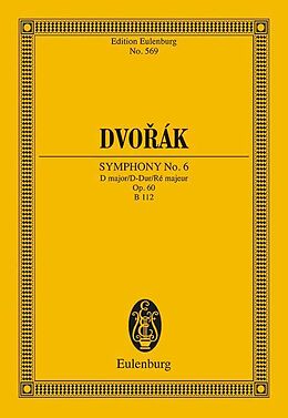 Antonín Dvorák Notenblätter Sinfonie D-Dur Nr.6 op.60