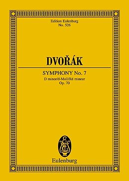 Antonin Leopold Dvorak Notenblätter Sinfonie d-Moll Nr.7 op.70