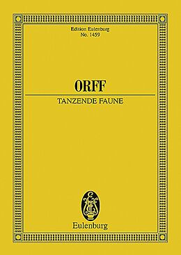 Carl Orff Notenblätter Tanzende Faune op.21