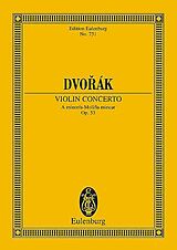 Antonin Leopold Dvorak Notenblätter Konzert a-Moll op.53