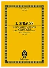 Johann (Sohn) Strauss Notenblätter Geschichten aus dem Wienerwald op.325 (Walzer)