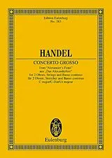 Georg Friedrich Händel Notenblätter Concerto grosso C-Dur