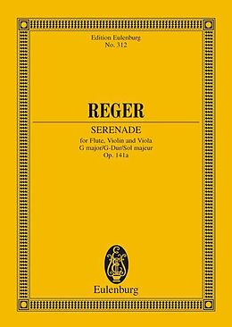 Max Reger Notenblätter Serenade G-Dur op.141a für Flöte