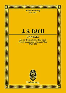 Johann Sebastian Bach Notenblätter Aus der Tiefe rufe ich Kantate Nr.131
