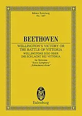Ludwig van Beethoven Notenblätter Wellingtons Victory or The Battle of Vittoria op.91