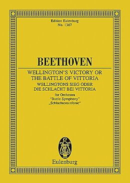 Ludwig van Beethoven Notenblätter Wellingtons Victory or The Battle of Vittoria op.91