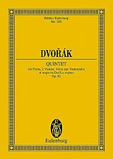 Antonin Leopold Dvorak Notenblätter Quintett A-Dur op.81