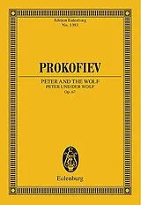 Serge Prokofieff Notenblätter Peter und der Wolf op.67