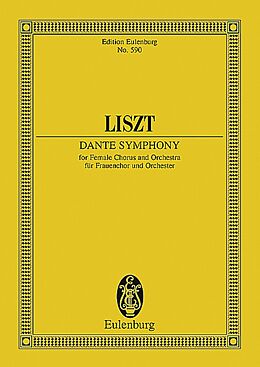 Franz Liszt Notenblätter Dante-Sinfonie