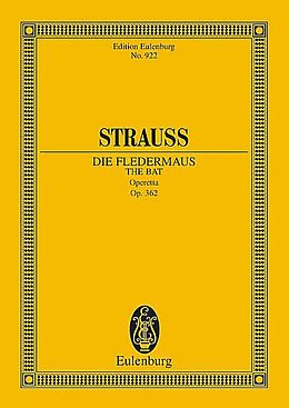 Johann (Sohn) Strauss Notenblätter Die Fledermaus