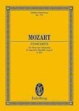 Wolfgang Amadeus Mozart Notenblätter Konzert Es-Dur KV495 für