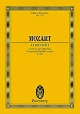 Wolfgang Amadeus Mozart Notenblätter Konzert Es-Dur KV495