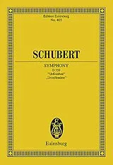 Franz Schubert Notenblätter Sinfonie h-Moll Nr.7 D579