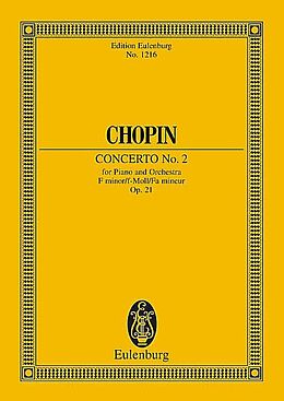Frédéric Chopin Notenblätter Konzert f-Moll Nr.2 op.21