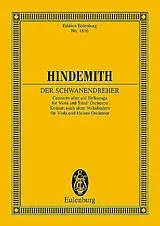 Paul Hindemith Notenblätter Der Schwanendreher
