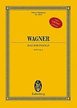 Richard Wagner Notenblätter Das Rheingold WWV86a