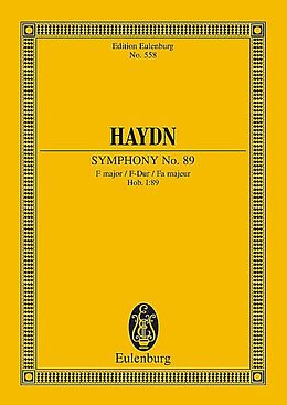 Franz Joseph Haydn Notenblätter Sinfonie F-Dur Nr.89 Hob.I-89