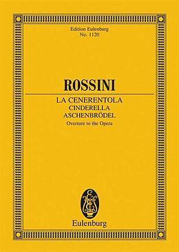Gioacchino Rossini Notenblätter La Cenerentola Overtüre