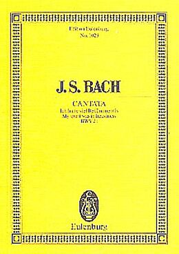 Johann Sebastian Bach Notenblätter Ich hatte viel Bekümmernis - Kantate Nr.21 BWV21