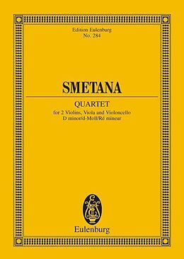 Bedrich Smetana Notenblätter Streichquartett d-Moll